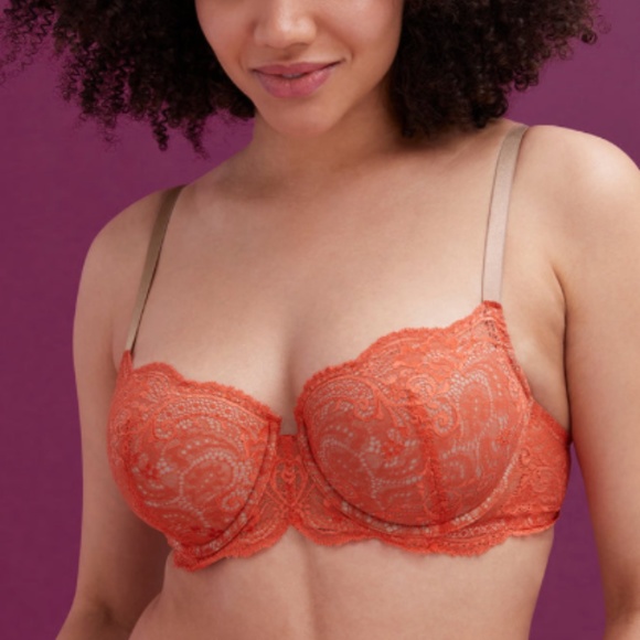 30E Third Love Lace 24/7 Balconette Demi Bra - Picture 1 of 6